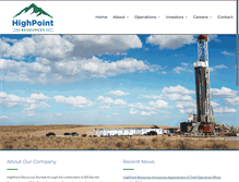 Tablet Screenshot of hpres.com